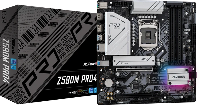 ASRock Z590M Pro4 (Intel 1200)