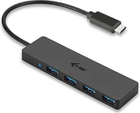 i-tec Advance Slim USB-Hub, 4x USB-A 3.0, USB-C 3.0 [Stecker] (C31HUB404)