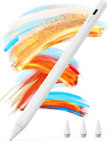 Kingone Stylus Pen Stift für iPad 2018-2026, weiß, USB-C
