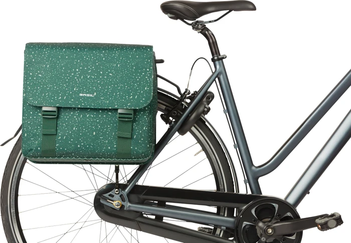 Basil Flair Doppeltasche MIK Gepäcktasche grün