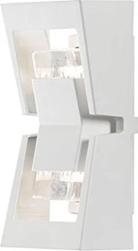 Konstsmide Potenza GU10 12cm Wandleuchte 2-flammig weiß