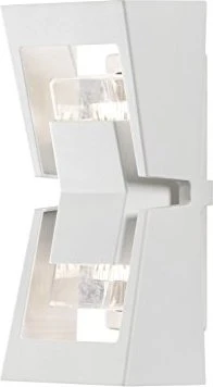 Konstsmide Potenza GU10 12cm Wandleuchte 2-flammig weiß