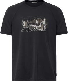 Vaude Gleann II Funktionsshirt kurzarm schwarz (Herren)
