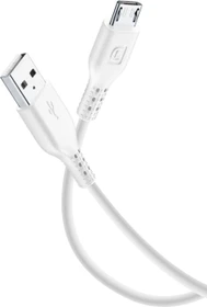 Cellularline USB Cable Color Micro USB 1.0m weiß