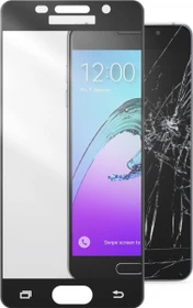 Cellularline Second Glass Capsule für Samsung Galaxy A3 (2016) schwarz