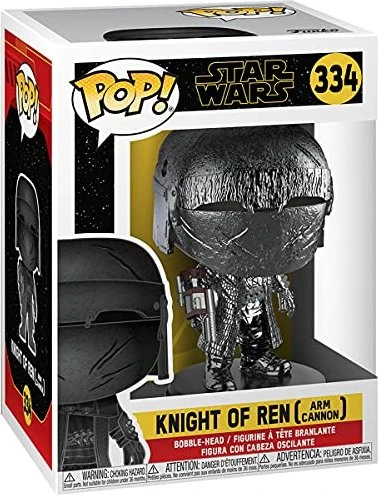 FunKo Pop! - Star Wars Episode IX Der Aufstieg Skywalkers - Knight of Ren Cannon, Hematite Chrome