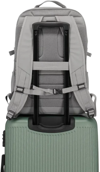 Travelite Basics Laptoprucksack, 15.6", hellgrau