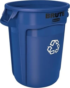 Rubbermaid Brute 121l blau