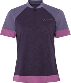 Vaude Altissimo Q-Zip Trikot kurzarm eggplant (Damen)