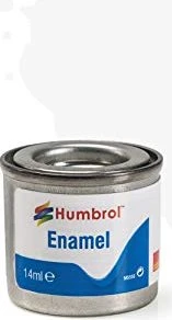Humbrol Enamel Paint 34 white matt, 14ml