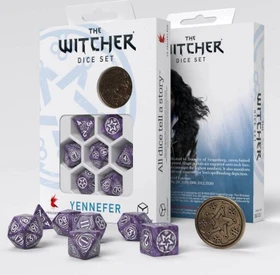 Q-Workshop Würfelset The Witcher - Yennefer - Lilac and Gooseberries
