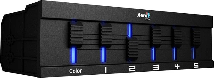 AeroCool F5XT, 5.25" Lüftersteuerung 5-Kanal