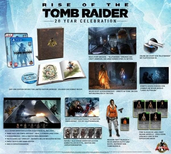 Rise of the Tomb Raider - 20 Year Celebration Edition (PC)