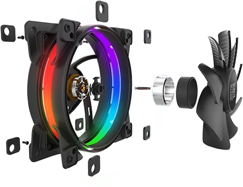 PCCooler Corona RGB, 120mm