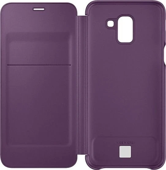 Samsung Wallet Cover für Galaxy J6 (2018) violett