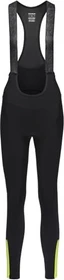 Gore Wear Swiftride Thermo Bibtights Fahrradhose lang black/neon yellow (Damen)