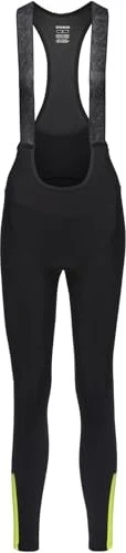 Gore Wear Swiftride Thermo Bibtights Fahrradhose lang black/neon yellow (Damen)