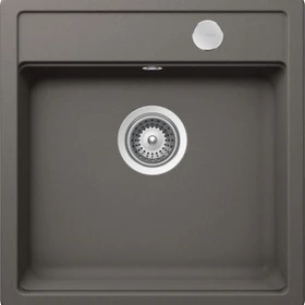 Schock Mono N-100S Unterbau Becken mittig silverstone