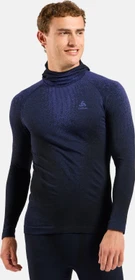 Odlo POW Blackcomb Baselayer Funktionsshirt langarm skipper blue (Herren)