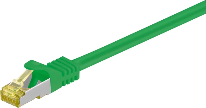 goobay Patchkabel, Cat7/Cat6a, S/FTP, RJ-45/RJ-45, 1m, grün