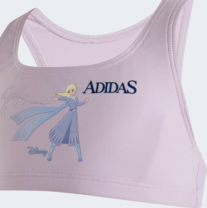 adidas Disney Die Eiskönigin Bikini-Set ice lavender/dark blue (Junior)