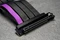 Cooler Master Riser Cable, gewinkelt, PCIe 4.0, 200mm, schwarz Vorschaubild