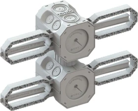 Kaiser Elektro Prefix 2.0 Betonbaudose 2x1 NUP