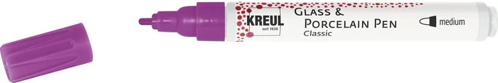 Kreul Glass & Porcelain Pen Classic medium flieder