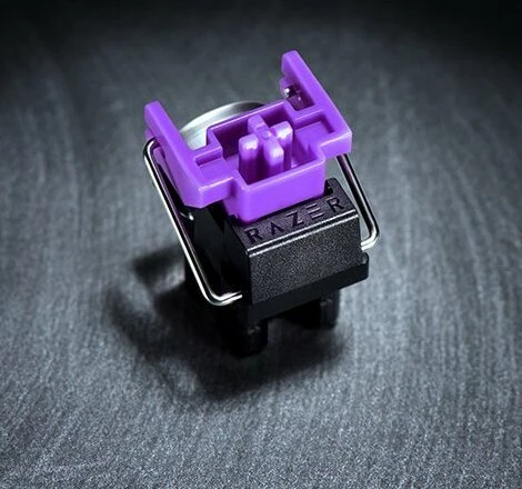 Razer Huntsman Mini, Black, Razer Clicky Optical PURPLE, USB, DE