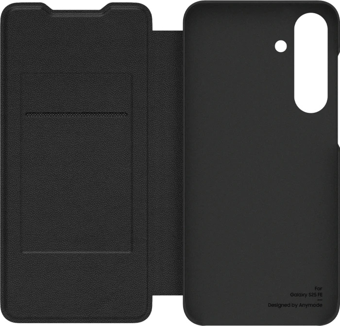Samsung Anymode Wallet Flip Cover für Galaxy S25 FE schwarz