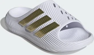 adidas Purechill Slides cloud white/gold metallic