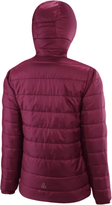 Löffler Hooded Iso CF PL100 Funktionsjacke burgund (Damen)