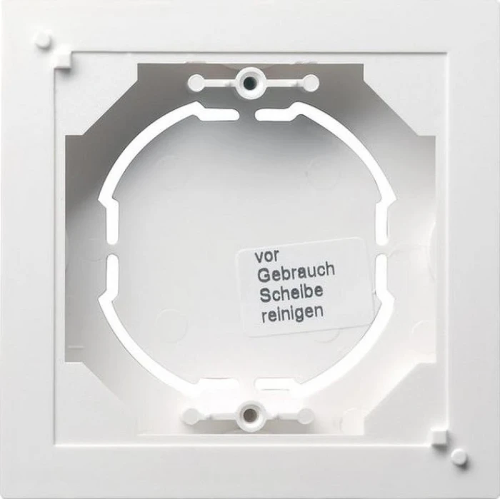 Gira Standard 55 Aufputz-Gehäuse 1fach flache Bauweise reinweiß glänzend