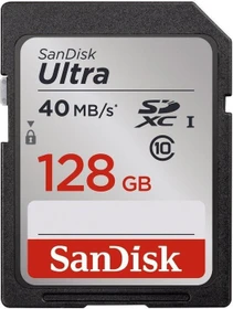 SanDisk Ultra R40 128GB, UHS-I, Class 10