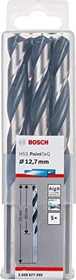 Bosch Professional HSS PointTeQ Spiralbohrer, 12.7x101x151mm, 5 Stück