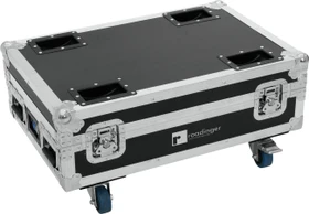 Roadinger 4x AKKU BAR-6 Glow QCL Flex QuickDMX mit Ladefunktion