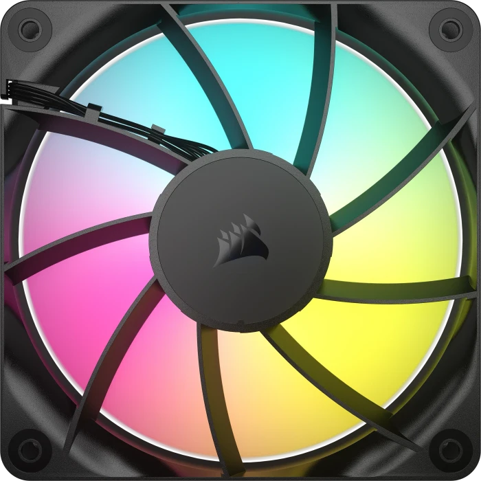 Corsair RS Series RS120 Reverse ARGB, schwarz, 120mm, 3er-Pack