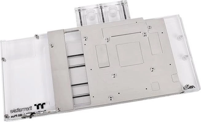 Thermaltake Pacific V-RTX 2080 Plus ASUS ROG GPU Block mit Backplate, transparent
