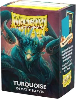 Dragon Shield Matte Sleeves Standard turquoise, 100 Stück