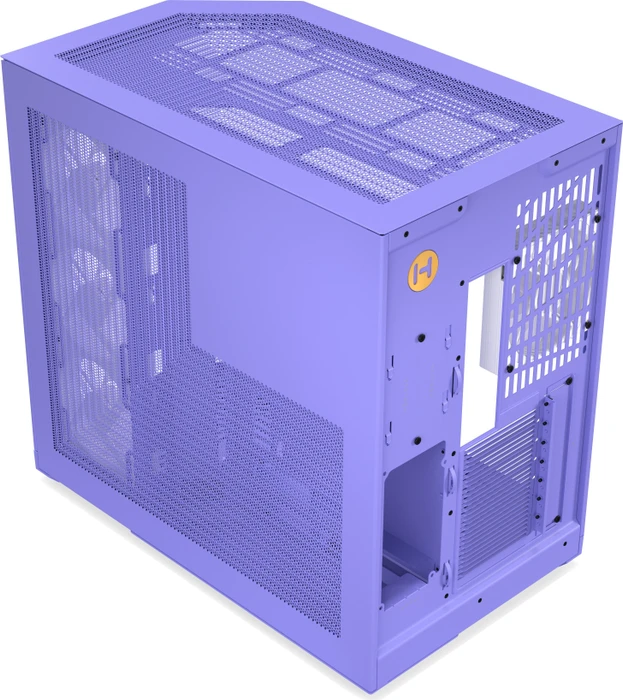 Hyte Y50 Taro Milk, violett, Glasfenster