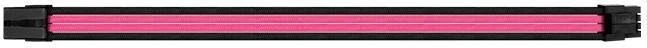 Thermaltake TtMod Sleeve Cable Verlängerung 30cm, schwarz/pink