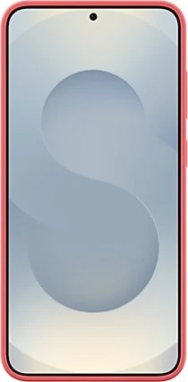 Samsung Silicone Case für Galaxy S25+ rot