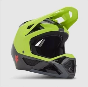 Fox Racing Rampage Barge Fullface-Helm fluorescent yellow