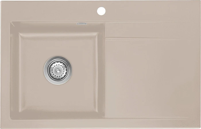 systemceram Stema 80 Einbau Becken links fango