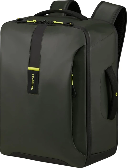 Samsonite Paradiver Light, Underseat Backpack M, Untersitz Handgepäck, Kabinentasche, Flugzeug Rucksack, 45cm, 33l, Jungle Green