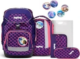 Ergobag Pack PerlentauchBär 2024 Schulrucksack-Set, 6-tlg.