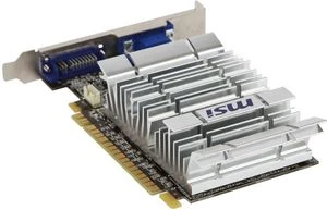 MSI GeForce 210, N210-D512D2H/LP, 512MB DDR2, VGA, DVI, HDMI