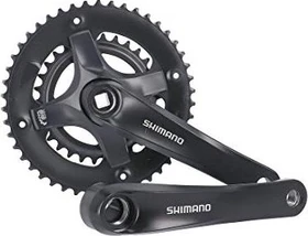 Shimano Tourney FC-TY501 46/30 Zähne Kurbelgarnitur 175mm schwarz