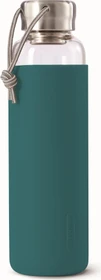 black+blum Glas Trinkflasche 600ml ocean