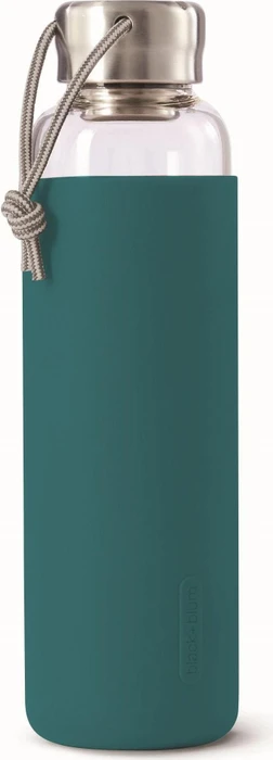black+blum Glas Trinkflasche 600ml ocean